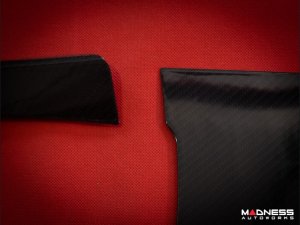 Alfa Romeo Stelvio Center Console Trim Set - Carbon Fiber - Two Piece Kit - Pre '20 - Feroce Carbon